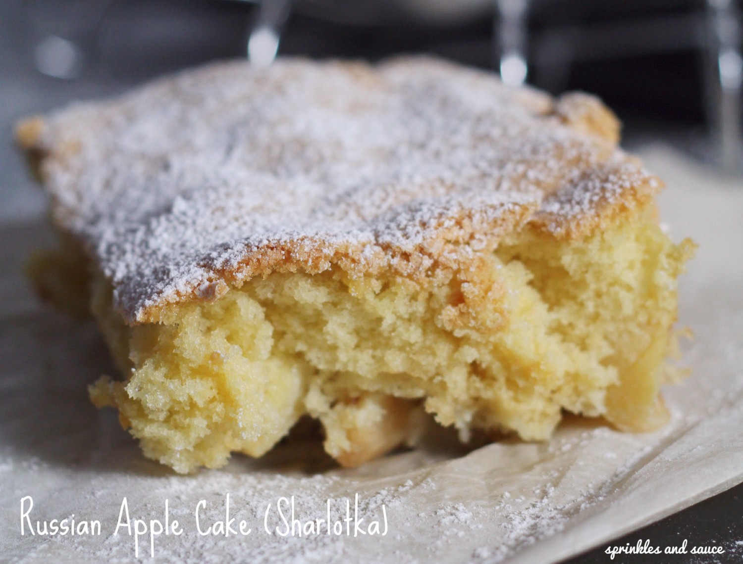 Russian Apple Cake (Sharlotka)