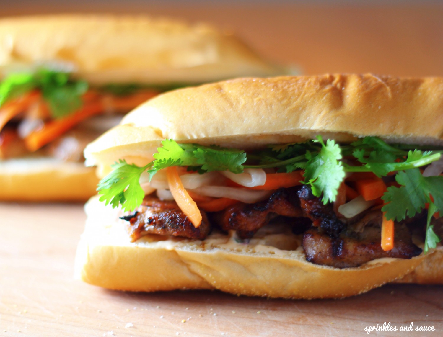 Lemongrass Pork Banh Mi1