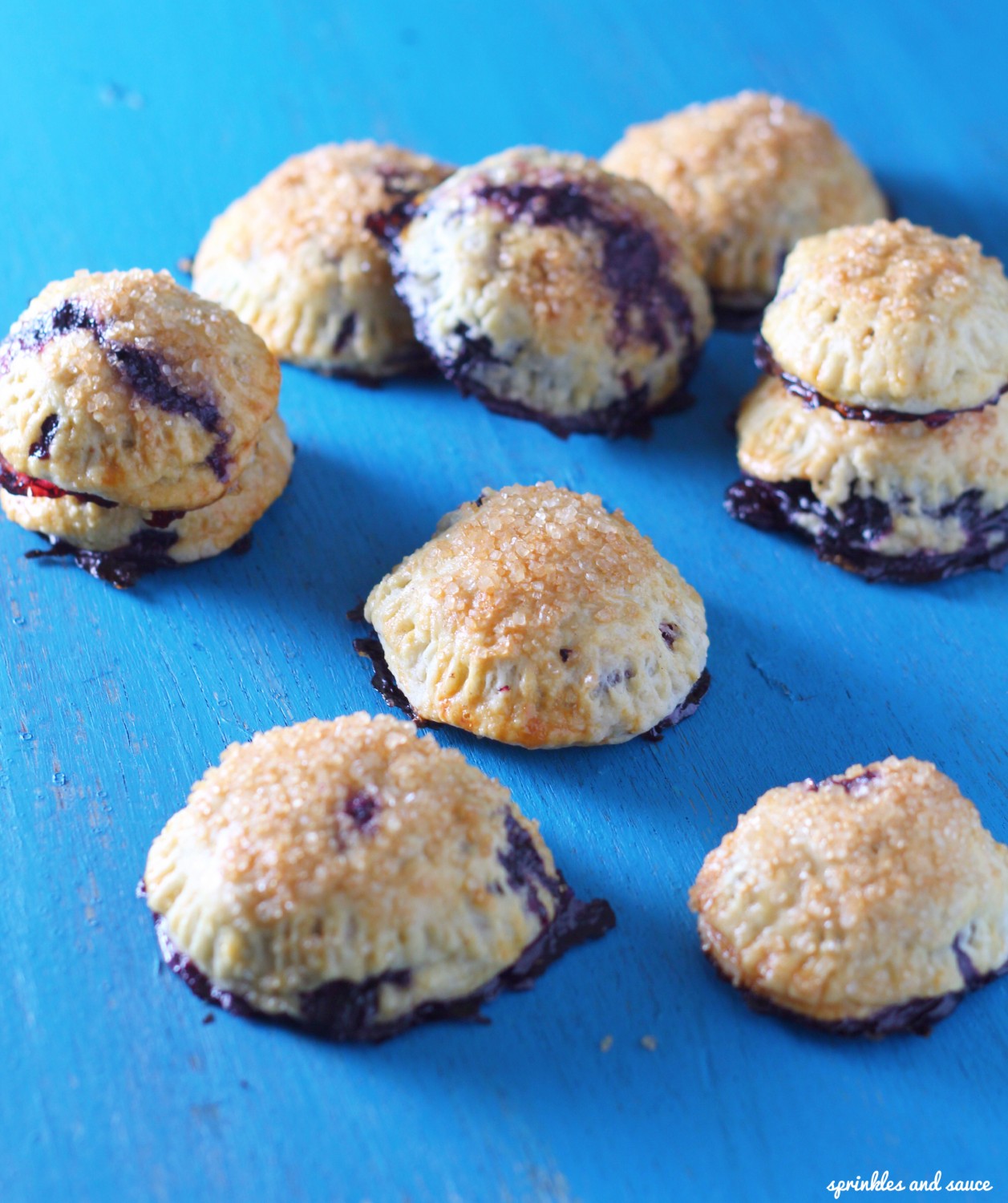 Mini Blueberry Hand Pies