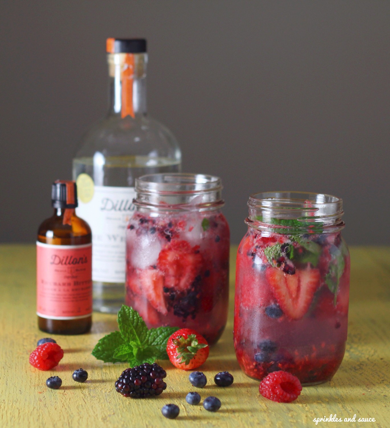 Smashed Berries Spritzer