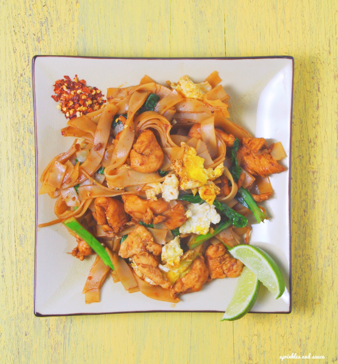 Pad See Ew Sprinkles And Sauce